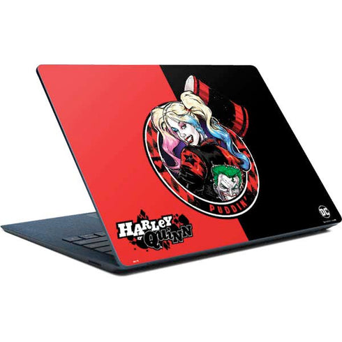 DC Comics Harley Quinn Puddin Surface Laptop Skin